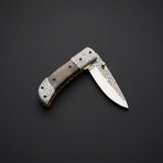 Handmade D2 Liner Lock Folding Knife // 2741