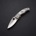 Handmade D2 Liner Lock Folding Knife // 2742