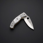 Handmade D2 Liner Lock Folding Knife // 2742