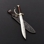 Damascus Bowie Knife // BK0263