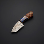 Damasucs Tanto Skinner Knife // Hk0288