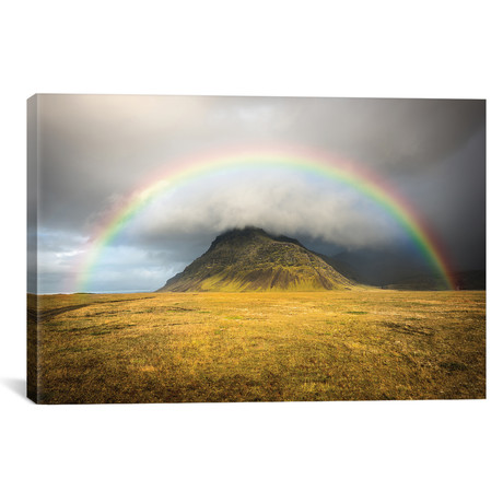 Heaven's Rainbow Iceland // Marco Carmassi (26"W x 18"H x 0.75"D)