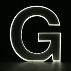 Quizzy Neon Style Letter "G"