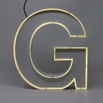 Quizzy Neon Style Letter "G"