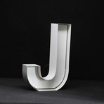 Quizzy Neon Style Letter "J"