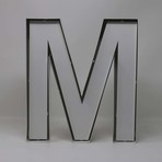 Quizzy Neon Style Letter "M"