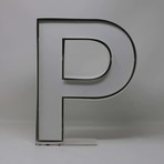 Quizzy Neon Style Letter "P"