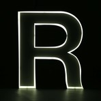Quizzy Neon Style Letter "R"