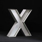 Quizzy Neon Style Letter "X"