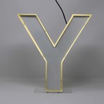 Quizzy Neon Style Letter "Y"