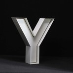 Quizzy Neon Style Letter "Y"