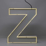 Quizzy Neon Style Letter "Z"