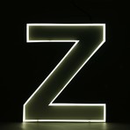 Quizzy Neon Style Letter "Z"
