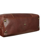 Monte Cristo // Leather Duffel Bag // Brown