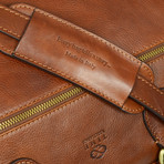 Fear And Loathing In Las Vegas Leather Duffel Bag // Brown