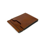 Tom Jones Leather Money Clip Wallet // Brown
