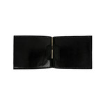 Tom Jones Leather Money Clip Wallet // Black