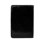 Gulliver's Travels // Leather Passport Holder (Large // Black)
