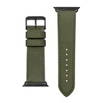 Technical Watch Strap // Military Green // 38-40mm