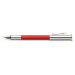 Graf Von Faber-Castell Guilloche Fountain Pen // Medium Nib (India Red)