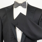 Versace // Wool Tuxedo Sport Coat V2 // Black (Euro: 50)