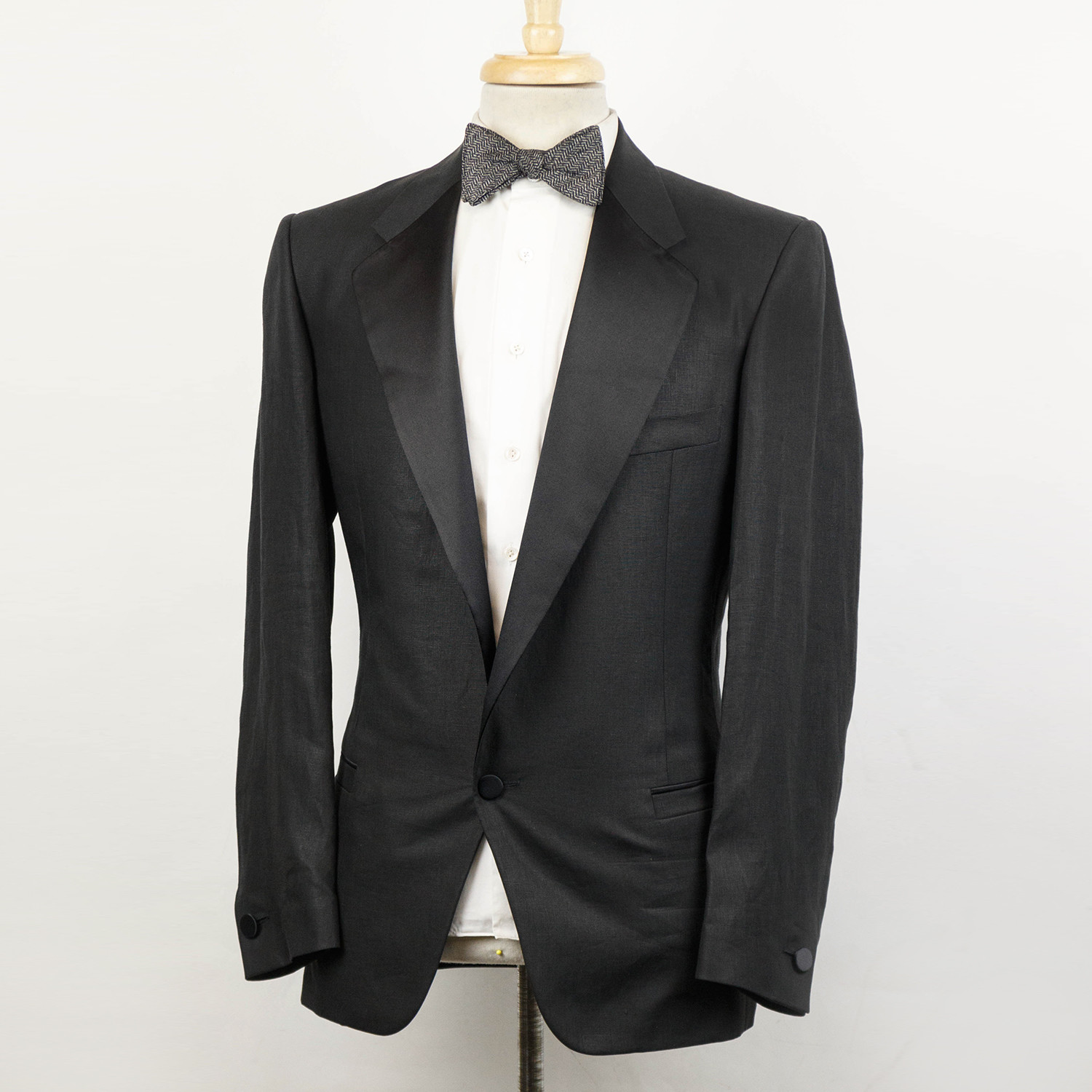 Versace // Wool Tuxedo Sport Coat V1 // Black (Euro: 48) - Designer ...