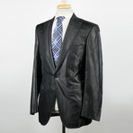Brioni // Pallavicin Silk Blend Peak Lapels Tuxedo Suit // Gray (Euro: 52)