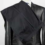 Brioni // Pallavicin Silk Blend Peak Lapels Tuxedo Suit // Gray (Euro: 48)