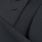 Brioni // Mercadante Wool Double Breasted Tuxedo Suit // Black (Euro: 48)