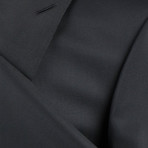 Brioni // Flaiano Wool Peak Lapels Tuxedo Suit // Black (Euro: 57)