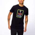 Bar Tee // Black (XL)