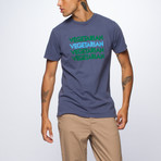 Vegetarian Tee // Pigment Navy (S)