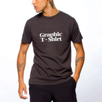 Graphic T-Shirt Tee // Black (XS)