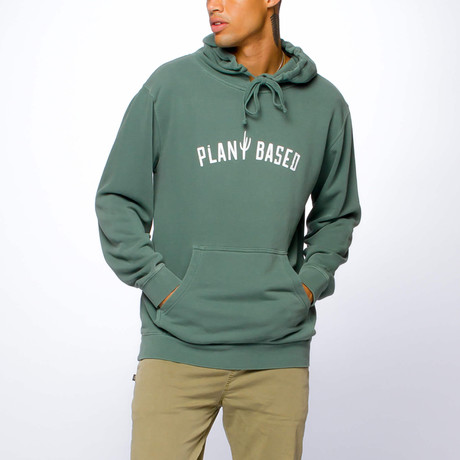 Plant Based Venice Hoody // Pigment Alpine Green (XS)
