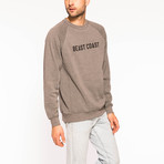 Beast Coast Unisex Sweatshirt // Heather Gray (XS)