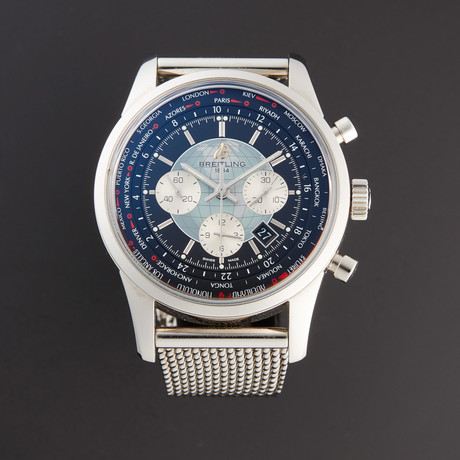 Breitling Transocean Unitime Chronograph Automatic // AB0510 // Pre-Owned