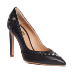 Love Moschino // Hearted Studded Heel // Black (IT: 37)