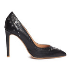 Love Moschino // Hearted Studded Heel // Black (IT: 39)