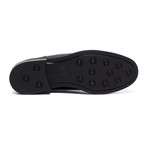 Lace-Up Quilted Shoe // Black (IT: 40)
