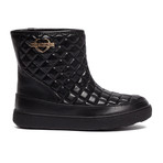Quilted Leather Boot // Black (IT: 39)