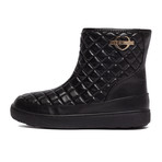 Quilted Leather Boot // Black (IT: 36)