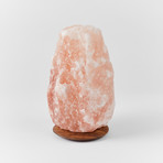 Amber Himalayan Salt Lamp // Large