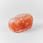 Raw Crystal Amber Himalayan Salt Lamp