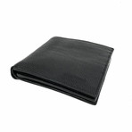 Leather Card Wallet // 21 Cards // Black