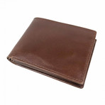 Leather ID Wallet // Executive Brown