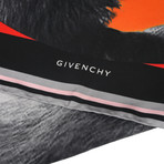Givenchy // Silk Bird Scarf // Black