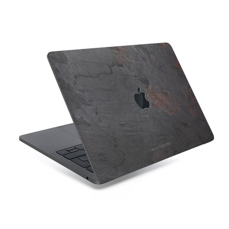 EcoSkin // Stone Edition Macbook Cover // Volcano Black (Macbook 13" Pro / Pro Touchbar)