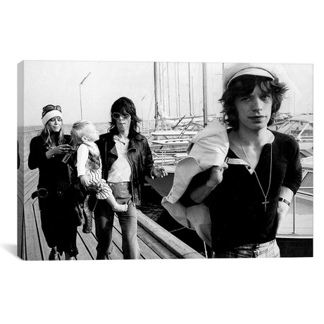 Mick Jagger, Keith Richards, Anita Pallenberg, And Their Chi // Globe Photos, Inc.