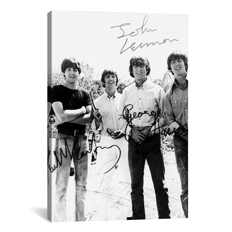 Signed The Beatles // Globe Photos, Inc.