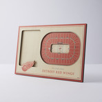 Detroit Red Wings 3D Picture Frame